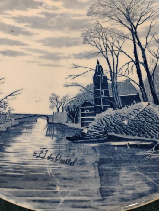 Prato decorativo Delft 508