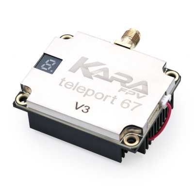 Відеопередавач (VTX) KaraFPV Teleport67 4W 6.1-7.2G V3