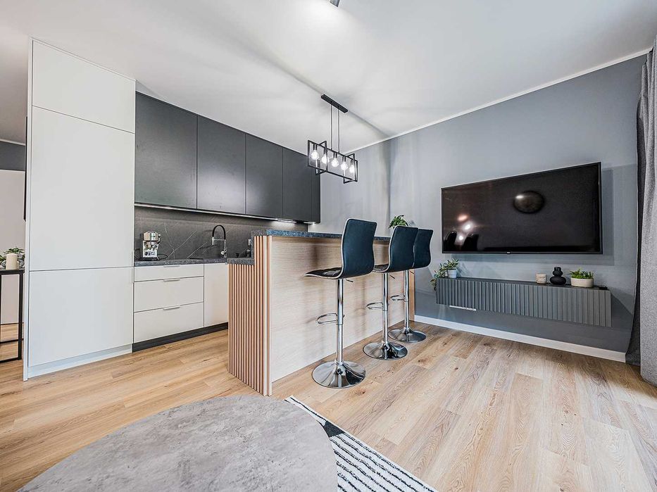 Nowoczesne mieszkanie 55 m² | 2 sypialnie + salon z aneksem | Gdynia, ul. Góralska 26