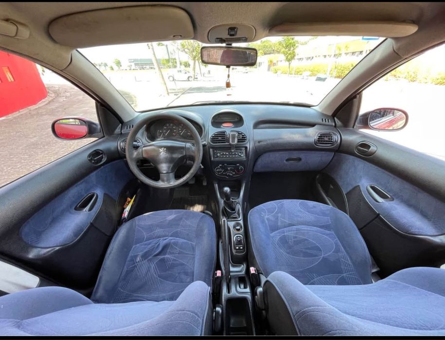 Peugeot 206 Vermelho