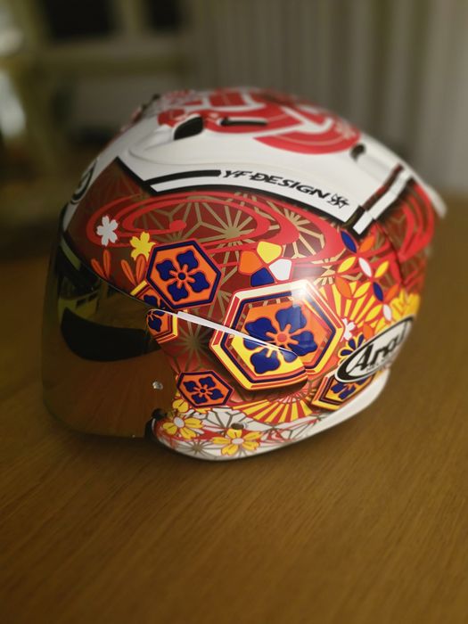 Capacete Replica Arai Nakagami gp3