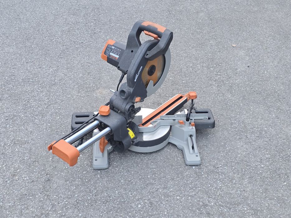 Piła ukośnica, pilarka przesuwna z tarczą 255mm Evolution R255 SMS ...