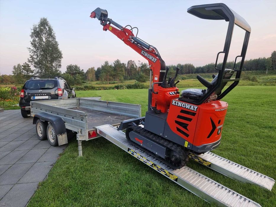 Najazdy aluminiowe 3m do 3710kg, dostawa 0 ZŁ