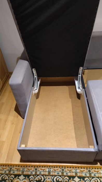 Kanapa narożna rozkładana