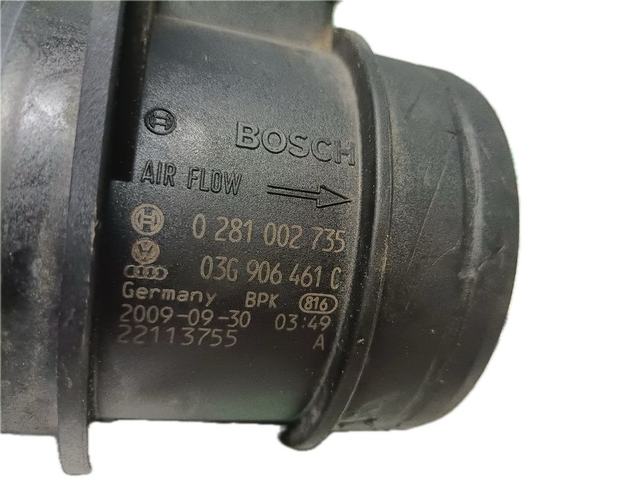 Medidor massa de ar / MAF AUDI A4 (8K2, B8)