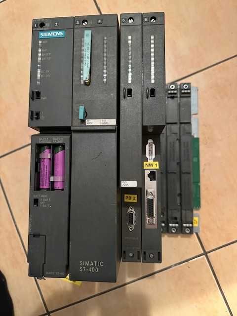 Simatic S7 400 CPU 417 4HL01 moduły zasilające we/wy komunikacyjne