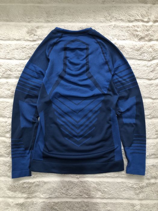 NIKE CRIVIT (S/M) термобелье мужское лонгслив кофта верх синяя терморе