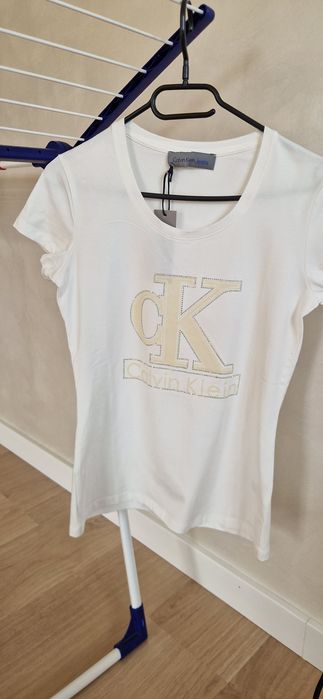 Biała bluzka Calvin Klein