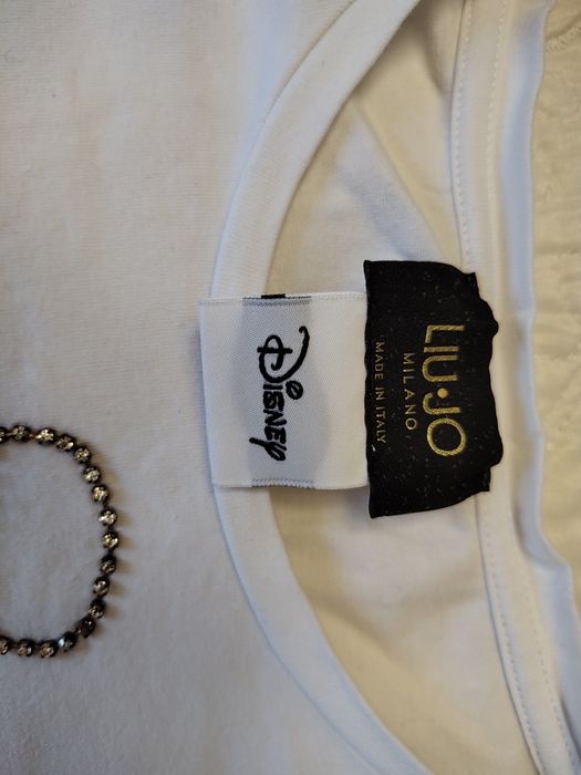 Biały t-shirt Liu Jo Disney roz. xs