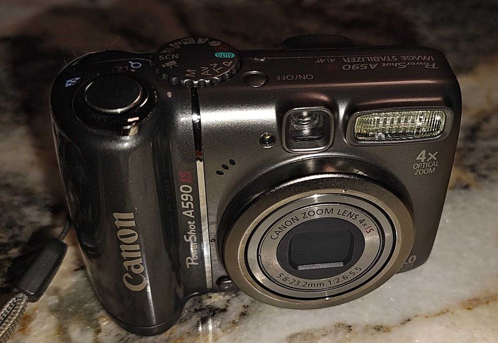 Canon PowerShot A590 IS  aparat  fotograficzny