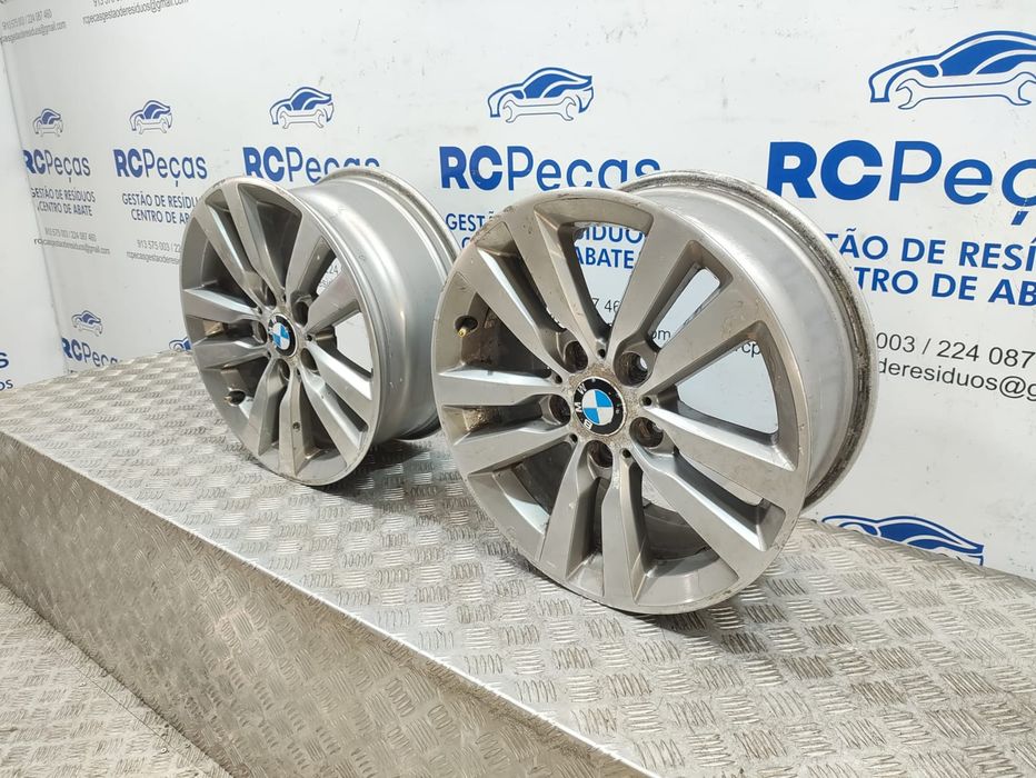 Conjunto de Jantes 17 Ronal BMW Serie 1 F20 F21 Style 655 7,5J ET43 5x120 2015 a 2019