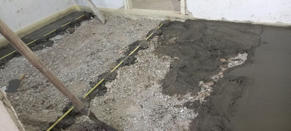 Демонтажні роботи, Штукатурка, стяжка, шпаклівка