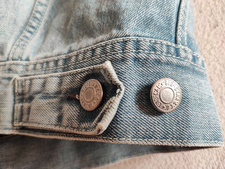 Męska Kurtka Jeansowa Big Star Authentic Nowa XL