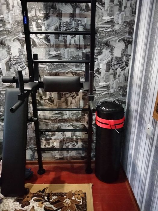 Шведская стенка Вертикаль Blue Усиленный до 140 кг