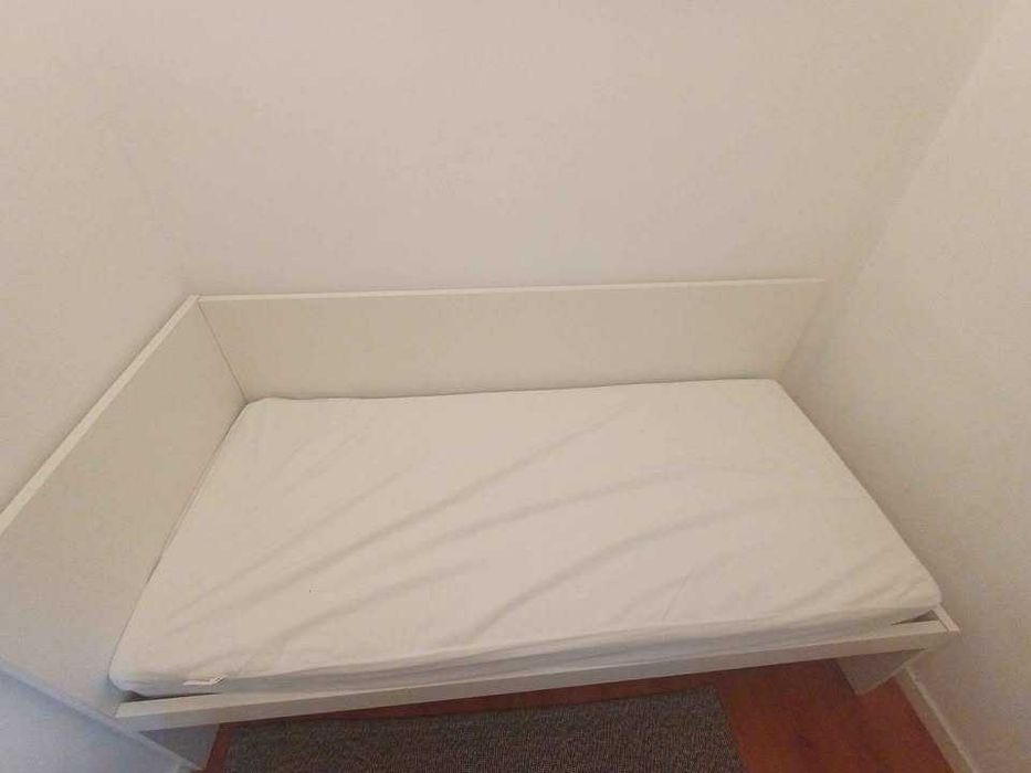 cama solteiro c/ colchão 90*200