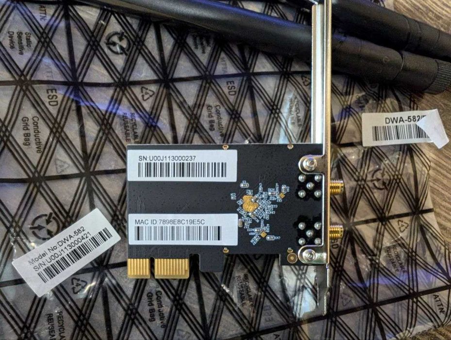 Мережева карта WI-FI D-LINK DWA-582