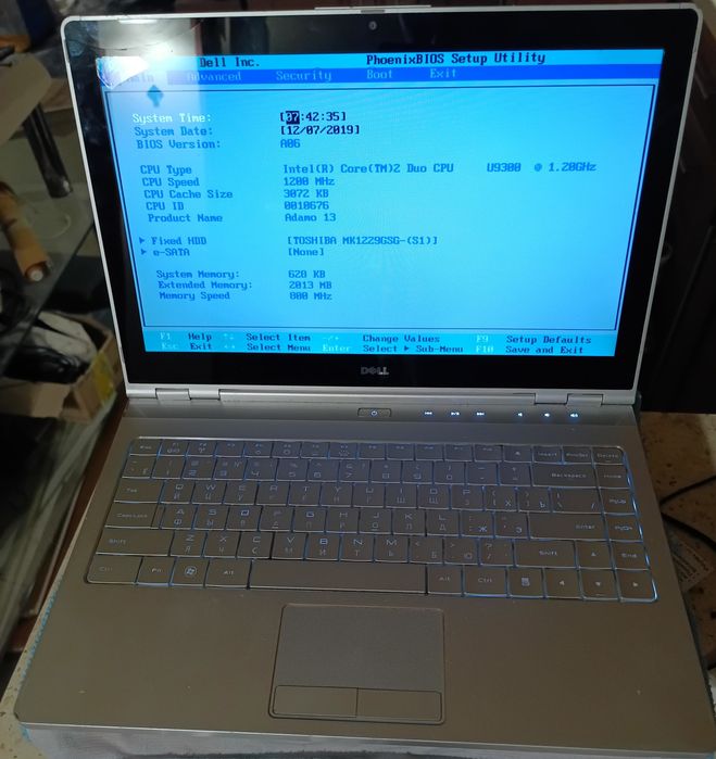 Субноутбук Dell Adamo 13. Ретро