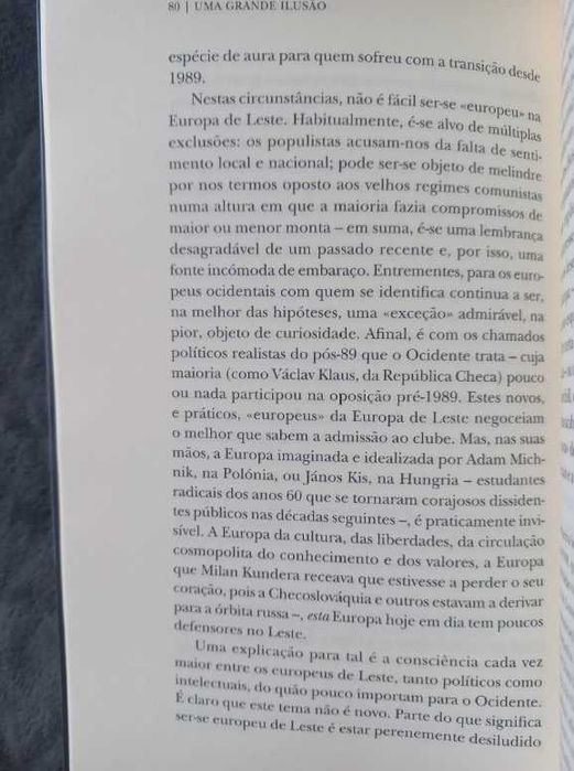 Uma Grande Ilusão? - Tony Judt (Ensaio sobre a Europa)