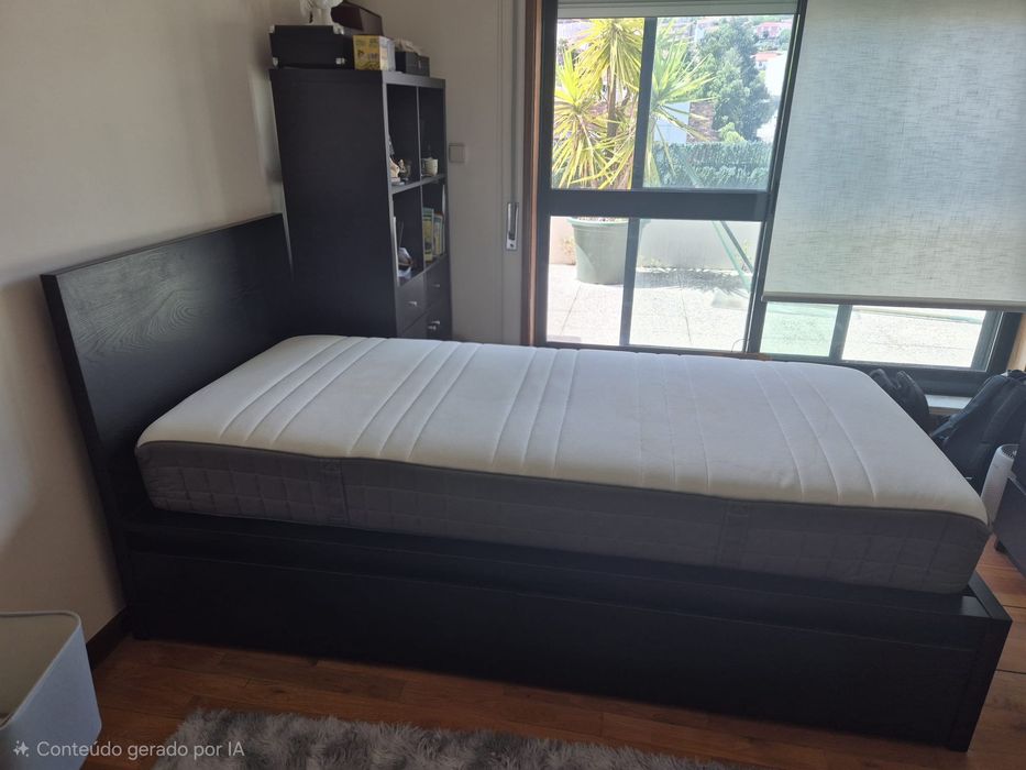 Cama Malm Individual 90 x 200 cm