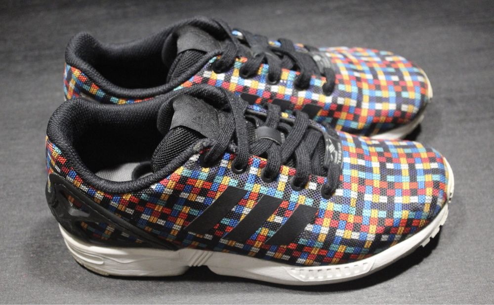 Adidas zx top flux multicolor olx