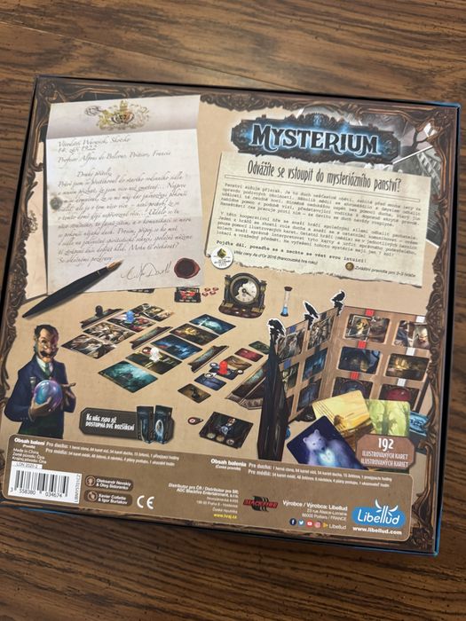 Mysterium jogo tabuleiro como novo