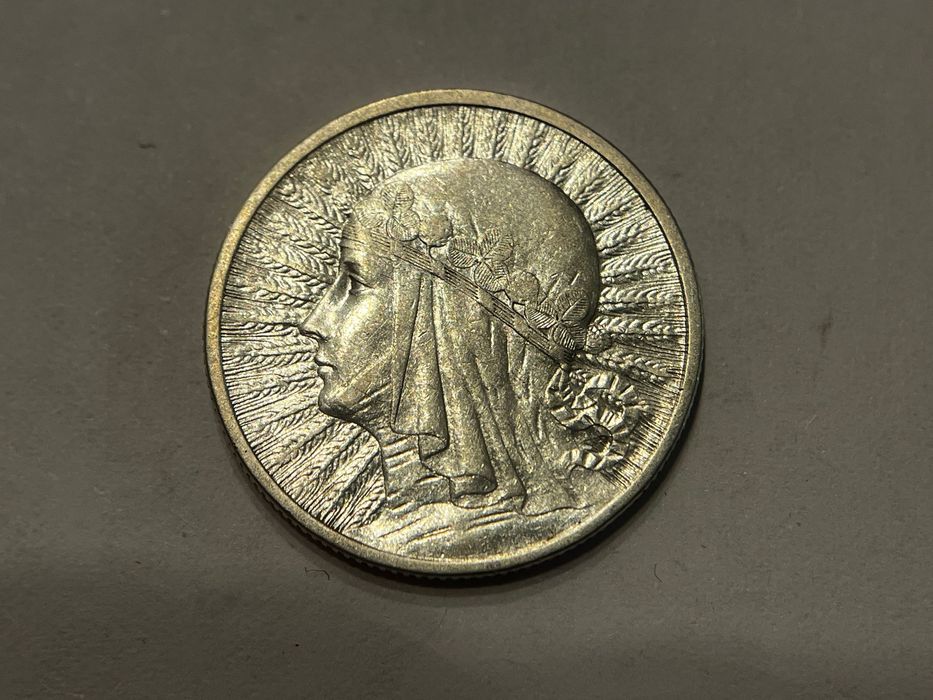 Moneta srebrna II RP 2 złote Polonia 1932r.
