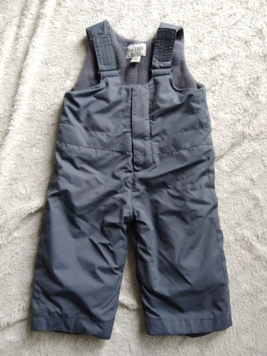 Ocieplane spodnie narciarskie rozm 80