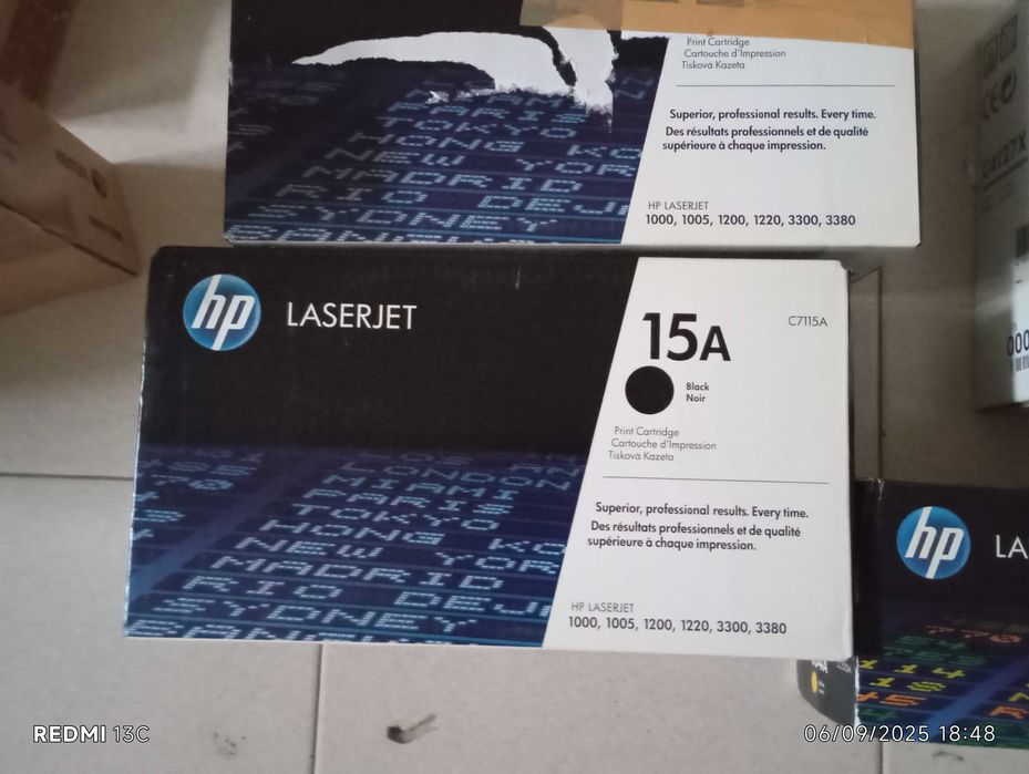 Vendo lote de tinteiros novos baratos comprados num leilão