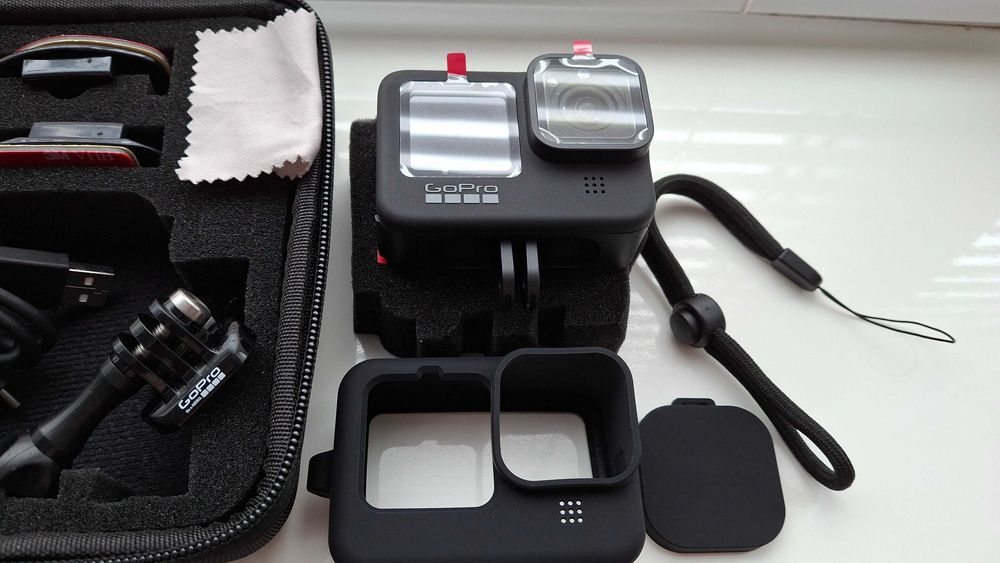 НОВА GoPro HERO 9 Black Action Camera 4K 5.2K video 20MP