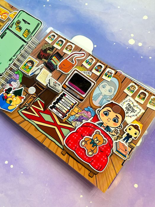 Інтерактивна книга-гра “Stranger Things” + стікери . Дивні дива