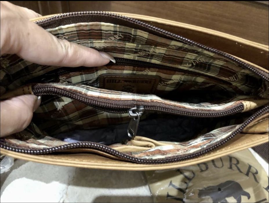 Hill Burry мужская кожаная сумка Планшет Сумка с клапаном