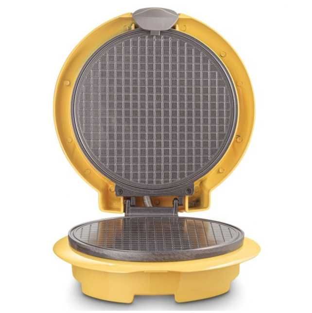 Вафельниця кругла електро, Електровафельниця жовта