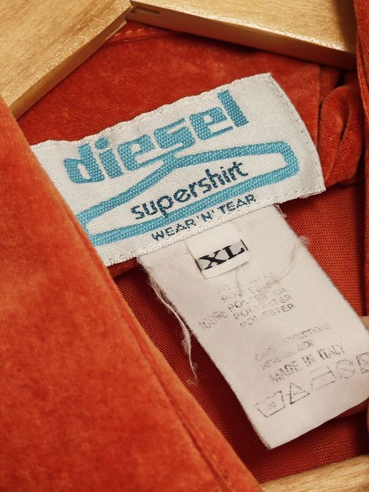 Рубашка Diesel винтаж цвет Iphone 17 pro max - made in Italy