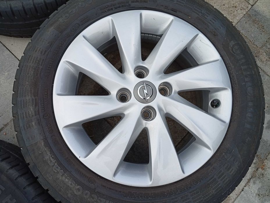 4x Felgi Aluminiowe oryginalne OPEL 4x100 6Jx15 ET39