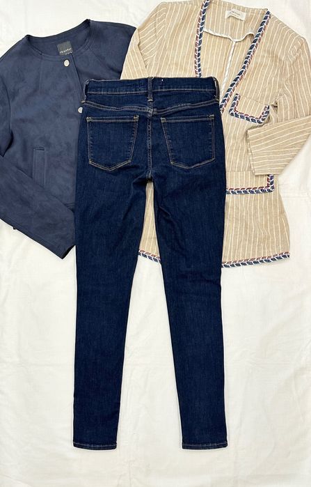 Gap темно-сині джинси, коттонові штани скінні, обтягуючі джинси, S