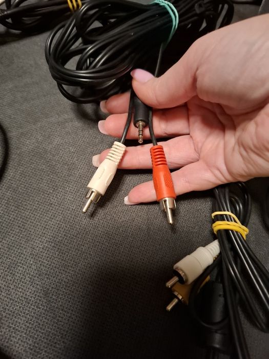 Zestaw kabli RTV, USB i inne