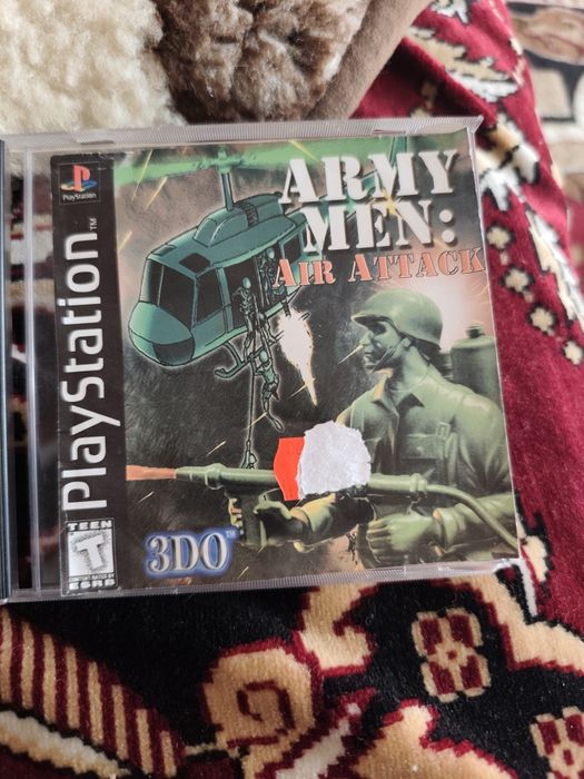 Gra Army Men Air Attack PSX -PS1 przerobiona