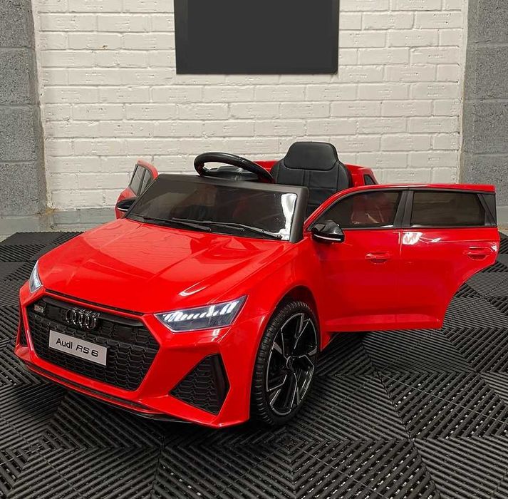 Samochód AUDI QUATTRO RS6 4x4 Motor Elektryczny Auto AKUMULATOR DZIECI