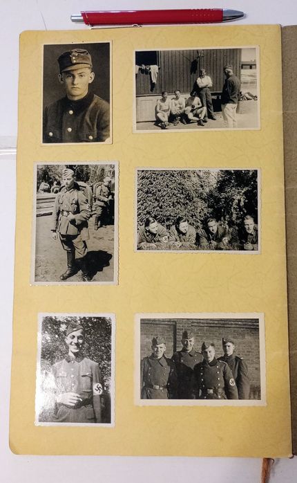 Militaria de Trincheira Album Honorário de Fotos RAD 1935/36