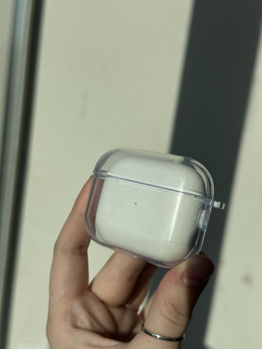 Прозорий чохол на airpods pro 3