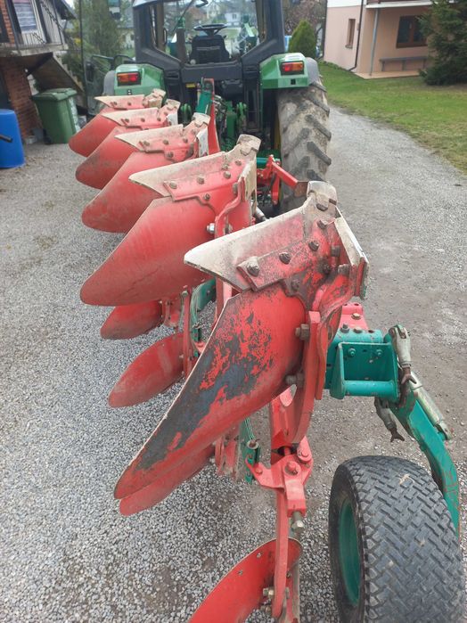 Pług Kverneland Ecomat Vario 5 pługi  skibowe obrotowe liniowanie