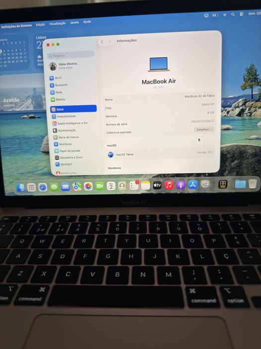 MacBook Air M1 13” (2020) | 8 GB | 256 GB | Bateria 90% | Excelente Estado