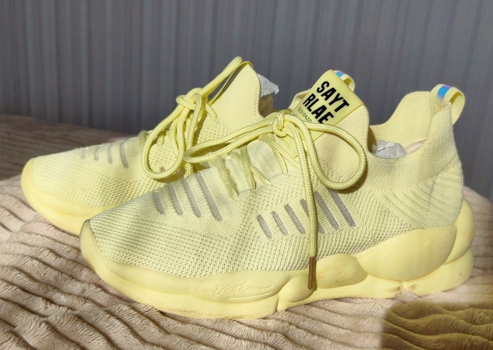 Кросівки літні,  летние кроссовки Loris Bottega лимонні 38р. 23см