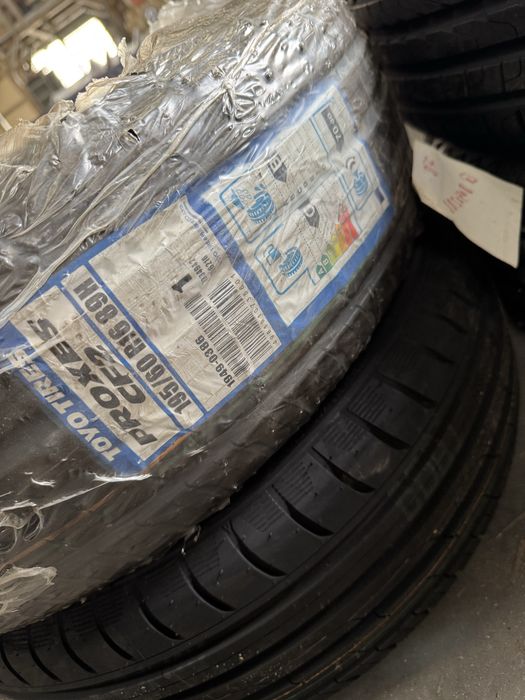Komplet opon letnich 195/60/16 TOYO Nowe F-Vat