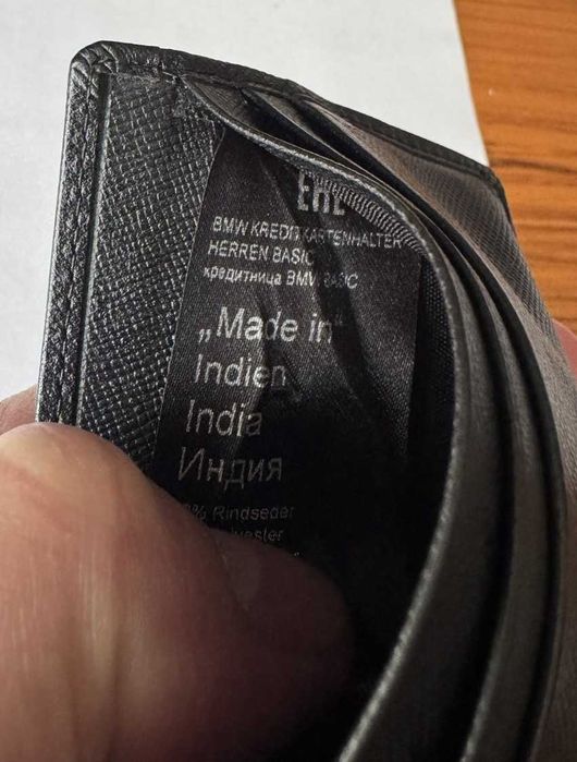 Визитница BMW Business Card and Credit Card Holder
