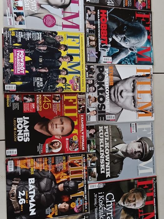 12 numerów czasopismo Film 2012 oraz 2013