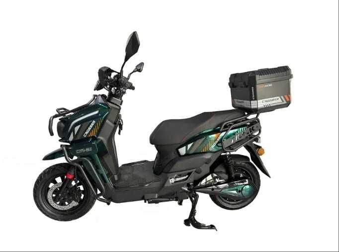 ТОП ПРОДАЖ! Електроскутер Crosser CR21 PRO Tank 2500W LiFePo4 40AH -Зелений