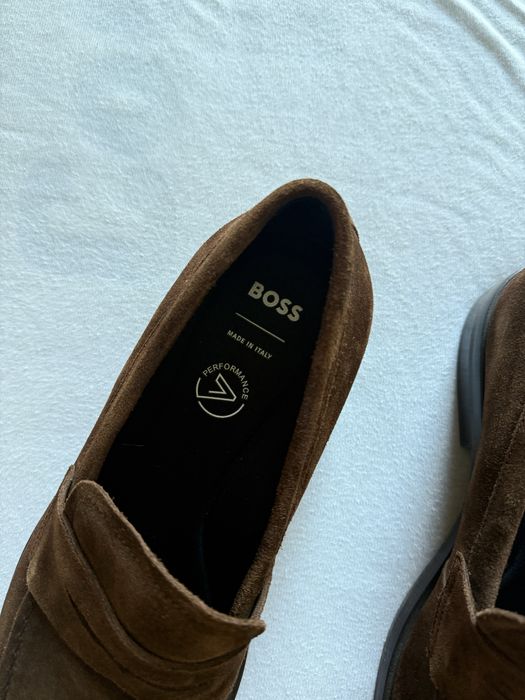 Hugo Boss zamszowe mokasyny męskie