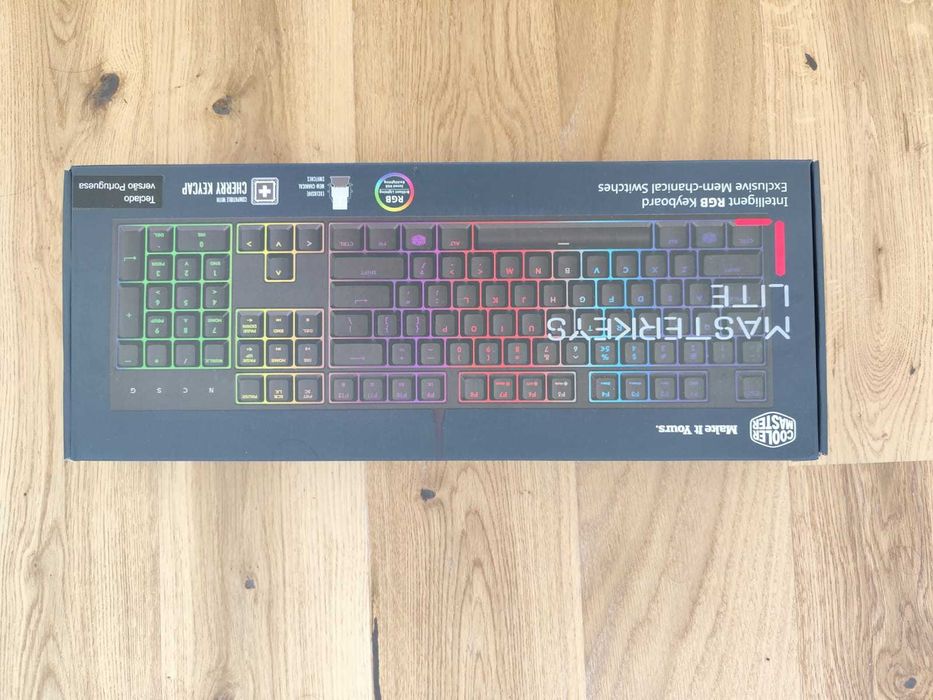 Teclado Gaming Cooler Master Lite L (RGB) – Semi-novo / Com Caixa