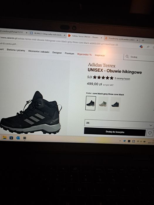 Adidas TERREX rozmiar 33,5